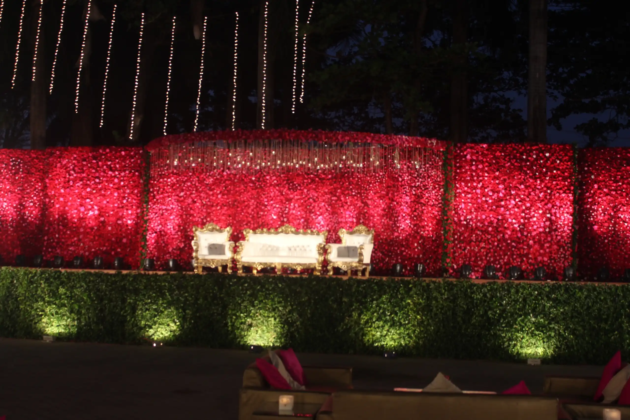 Mandap decoration outdoor