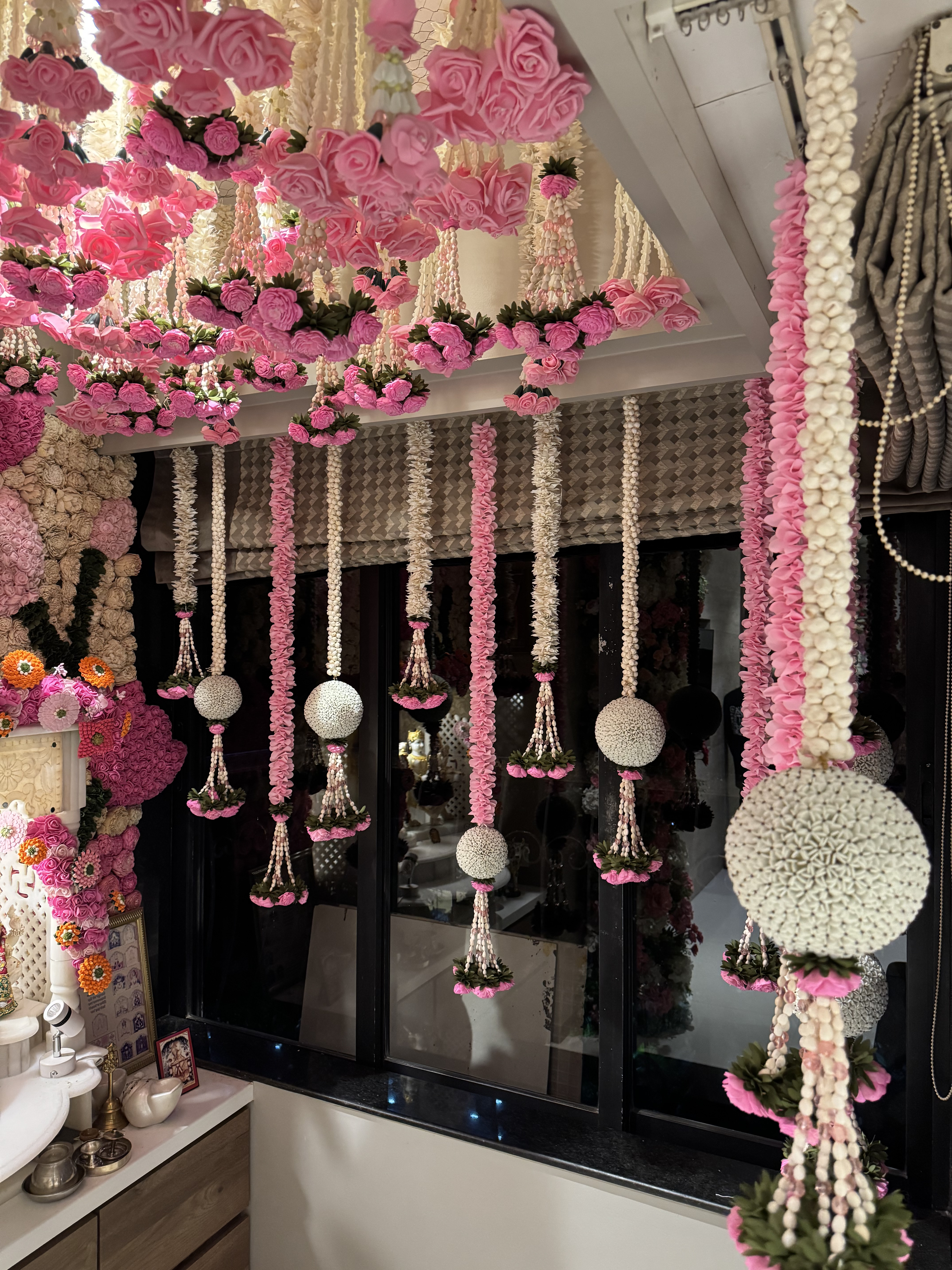 Floral arch entrance
